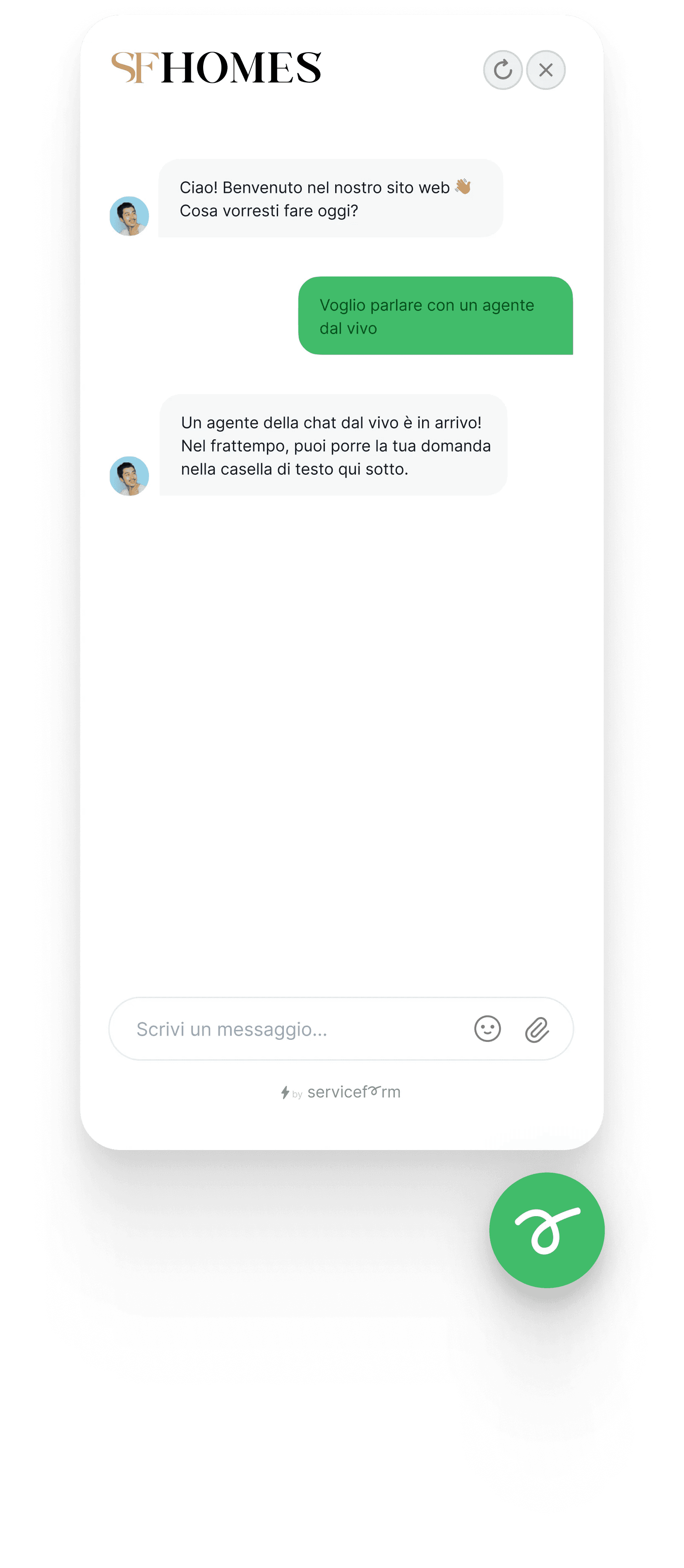 Agent chat